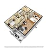 3D Furnished