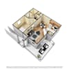 3D Furnished