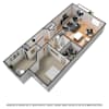3D Furnished