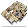 3D Furnished