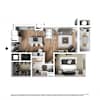 3D Furnished