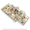 3D Furnished