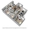 3D Furnished