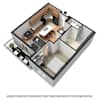 3D Furnished