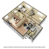 3D Furnished