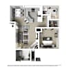 3D Furnished