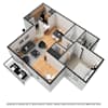 3D Furnished