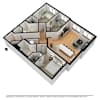 3D Furnished