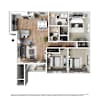 3D Furnished