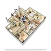 3D Furnished
