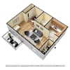 3D Furnished