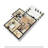 3D Furnished