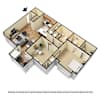 3D Furnished
