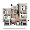 3D Furnished