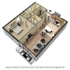 3D Furnished