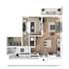 3D Furnished