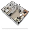 3D Furnished