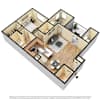 3D Furnished