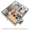 3D Furnished