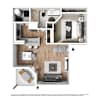 3D Furnished