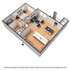 3D Furnished