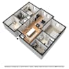 3D Furnished