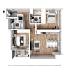 3D Furnished