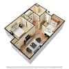 3D Furnished