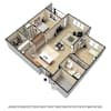 3D Furnished