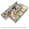 3D Furnished