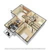 3D Furnished