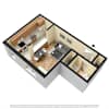 3D Furnished