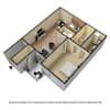 3D Furnished