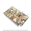 3D Furnished