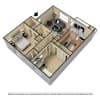 3D Furnished