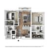 3D Furnished