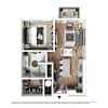 3D Furnished