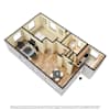 3D Furnished