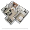 3D Furnished