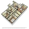 3D Furnished