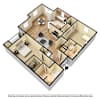 3D Furnished