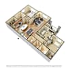 3D Furnished