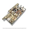 3D Furnished