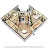 3D Furnished