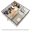 3D Furnished