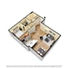 3D Furnished