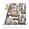 3D Furnished