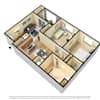 3D Furnished