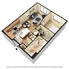 3D Furnished