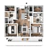 3D Furnished